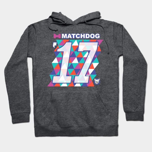 MatchDog SuperBowl Design Hoodie by matchdogrescue